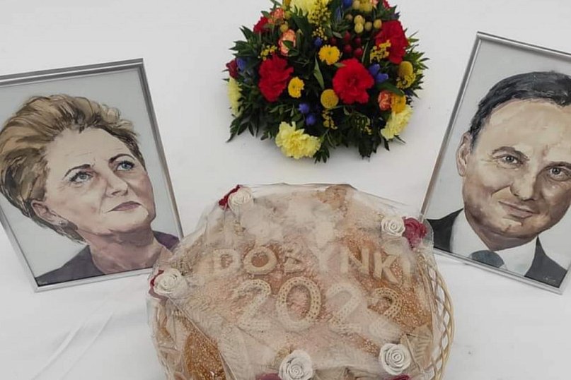 Na Dożynkach Prezydenckich 2022