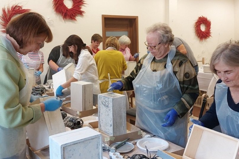 Warsztaty rękodzieła w gminie Józefów
