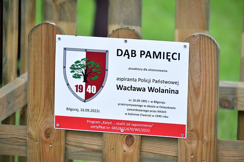 Biłgorajska szkoła uczciła ofiarę Katynia