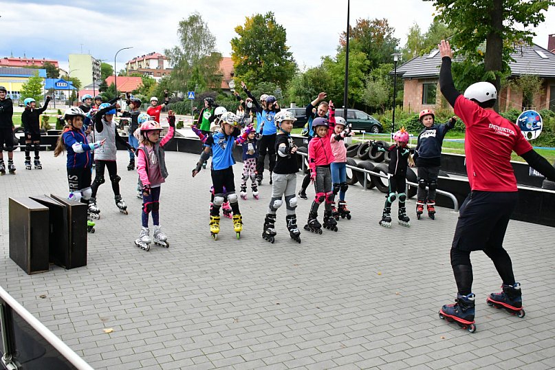 Zawody rolkowe na obiektach OSiR