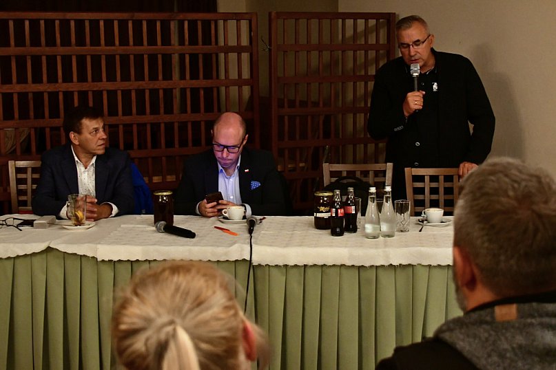 Spotkanie z redaktorami Wojciechem Sumlińskim i Marcinem Rolą