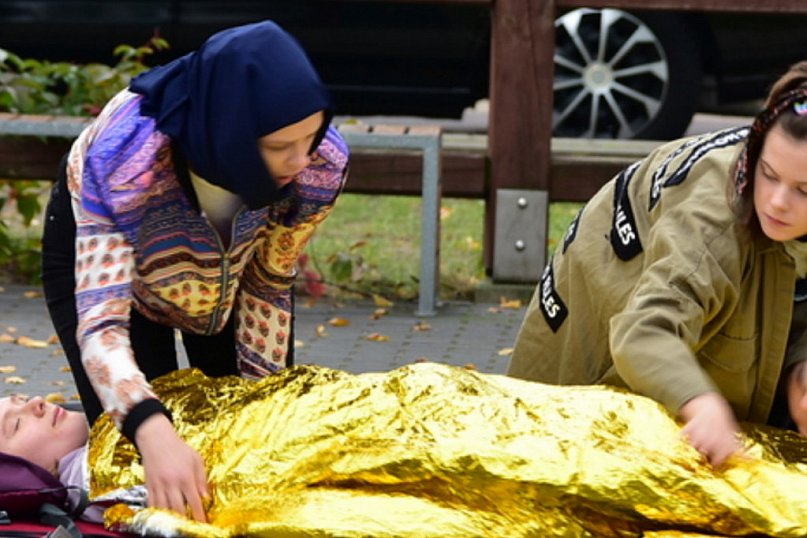 Spektakl o uchodźcach