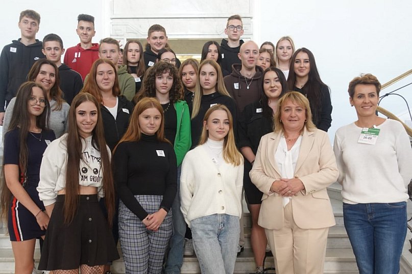 Z wizytą w Sejmie RP