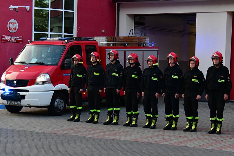 Strażacy oddali cześć druhowi, który zginął na służbie