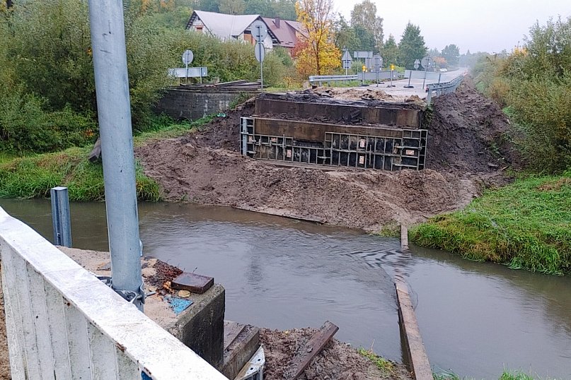 Remont mostu na ul. Granicznej trwa (FOTO)
