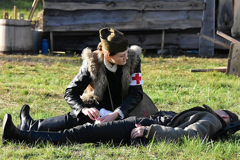 Widowisko historyczne w Brodziakach - 2022