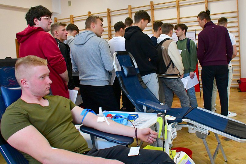 Terenowa akcja poboru krwi - RCEZ 2022