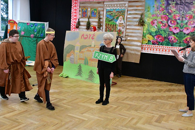 Dzień ze św. Franciszkiem w ZSS w Biłgoraju