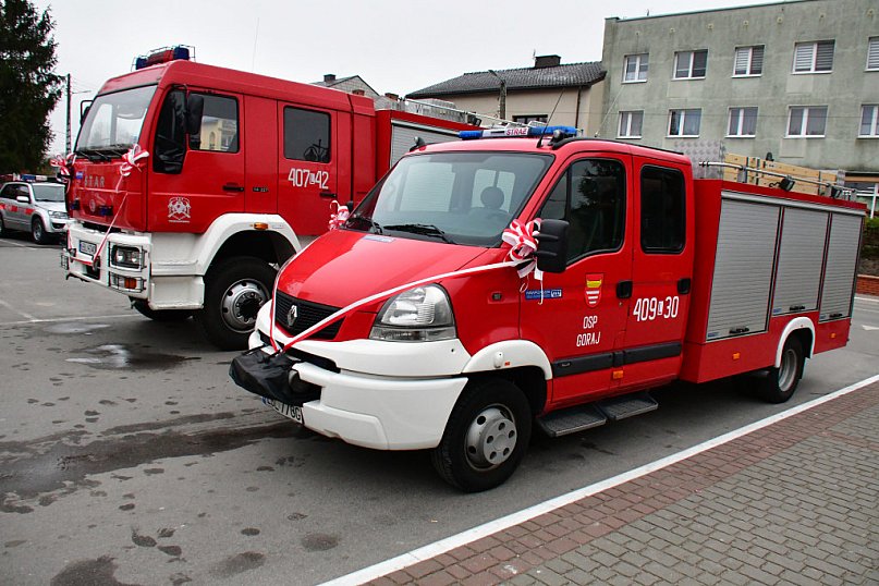 Wozy bojowe dla OSP Goraj i OSP Teodrówka