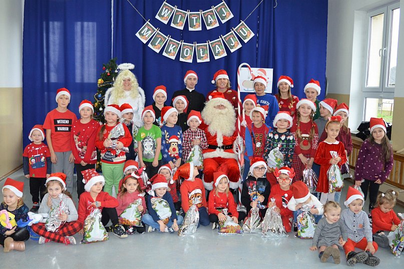 Święty Mikołaj w obszańśkim GOK-u