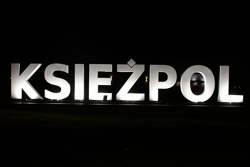 Księżpol wieczorową porą