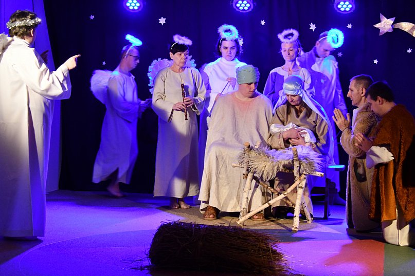 Spotkanie bożonarodzeniowe w DPS Teodorówka - 2022