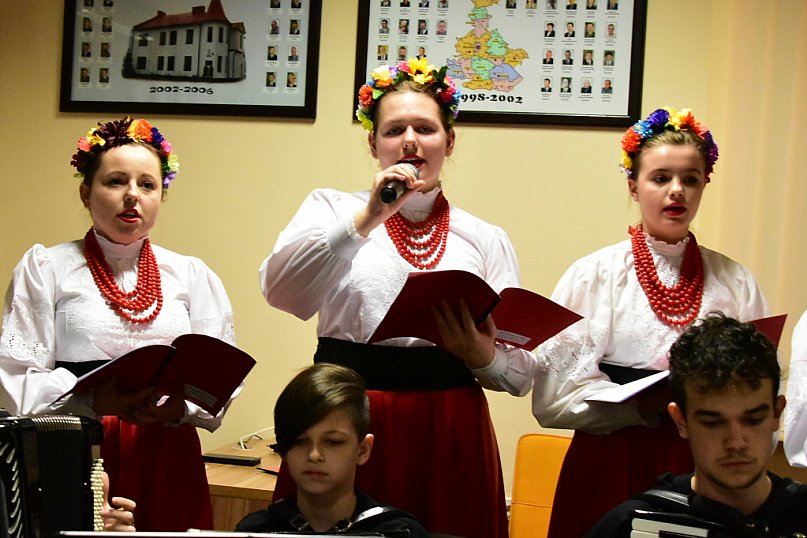 Spotkanie opłatkowe radnych Rady Powiatu w Biłgoraju