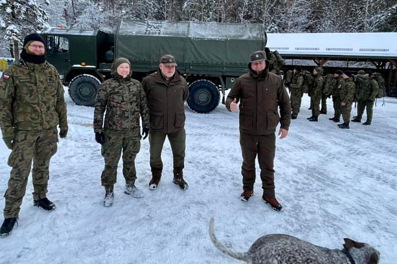 WOT ćwiczy w biłgorajskich lasach