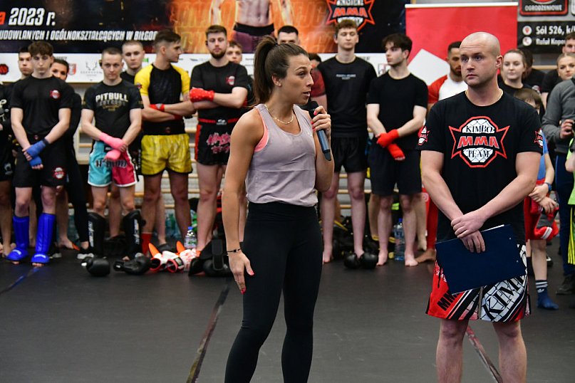 Joanna Jędrzejczyk w Biłgoraju