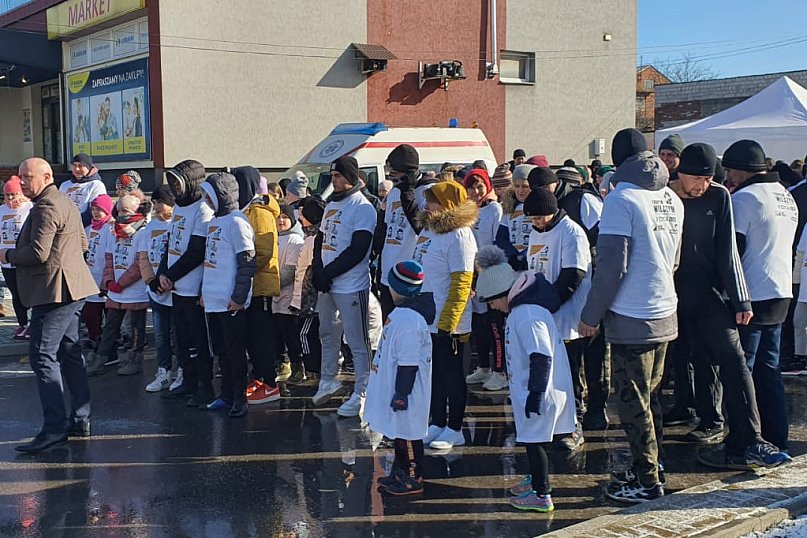 Tropem wilczym pobiegli także w Turobinie