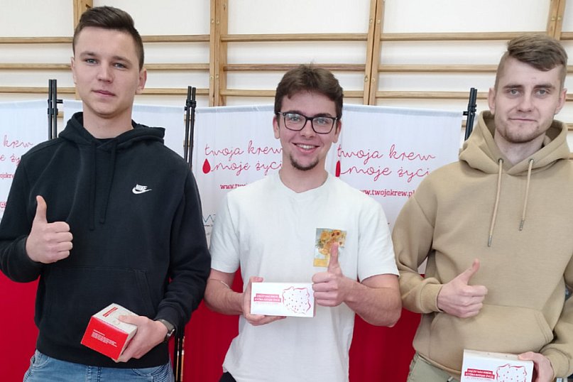 Terenowa akcja poboru krwi w RCEZ w Biłgoraju