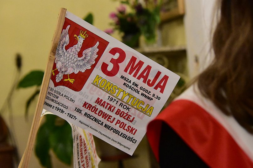 Uroczystości trzeciomajowe w Biłgoraju