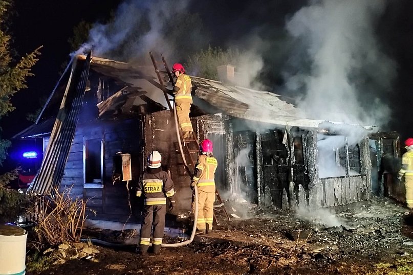 Pożar w miejscowości  Pawlichy