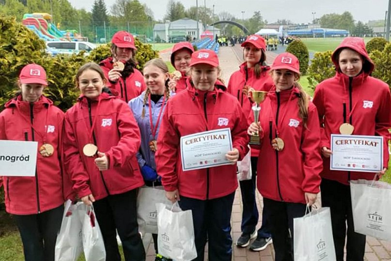 Strażaczki z Tarnogrodu walczą jak lwice