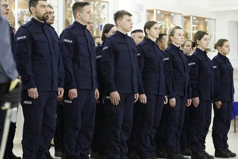 Nowi funkcjonariusze w szeregach biłgorajskiej Policji