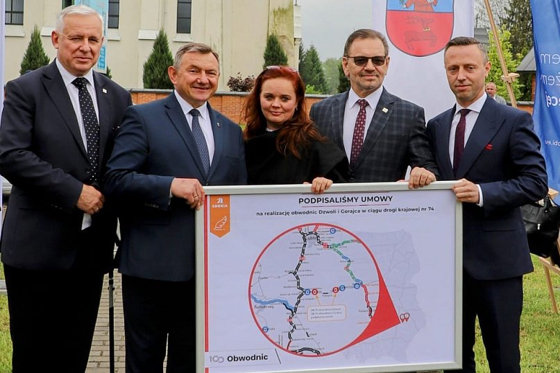 Obwodnice Dzwoli i Gorajca- umowa podpisana