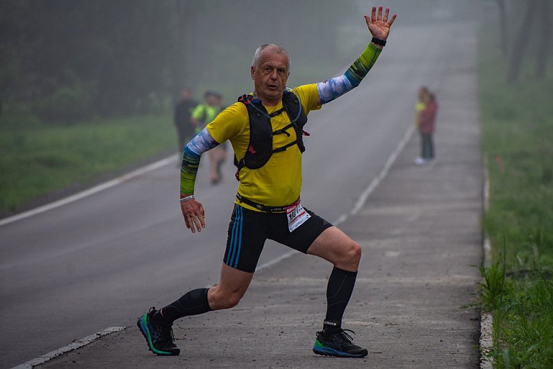 Ultraroztocze 2023. Biegacze na terenie gminy Tereszpol