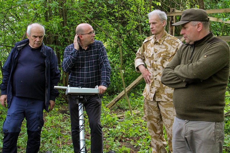 Nadleśnictwo Józefów. Szukają sztandaru 77. Pułku Piechoty