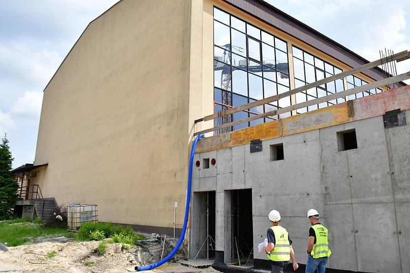 Trwa przebudowa i rozbudowa basenu w Biłgoraju