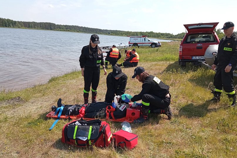 KSRG i wojsko w ćwiczeniach ratowniczych w Biszczy