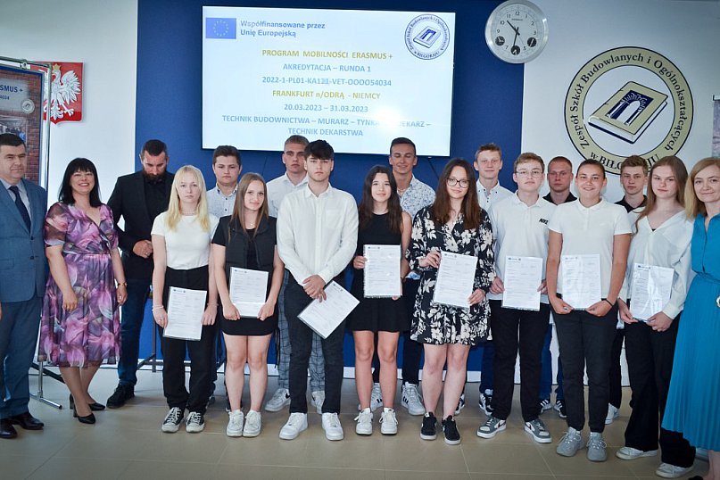 Europassy w biłgorajskiej Budowlance rozdane