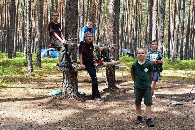 Skauci zawędrowali do Margoli koło Aleksandrowa