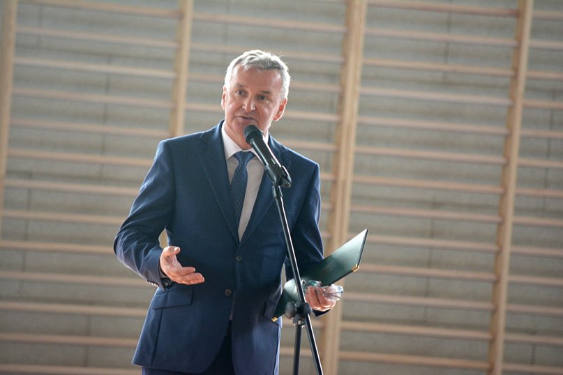 Sól koło Biłgoraja. Oficjalne otwarcie sali