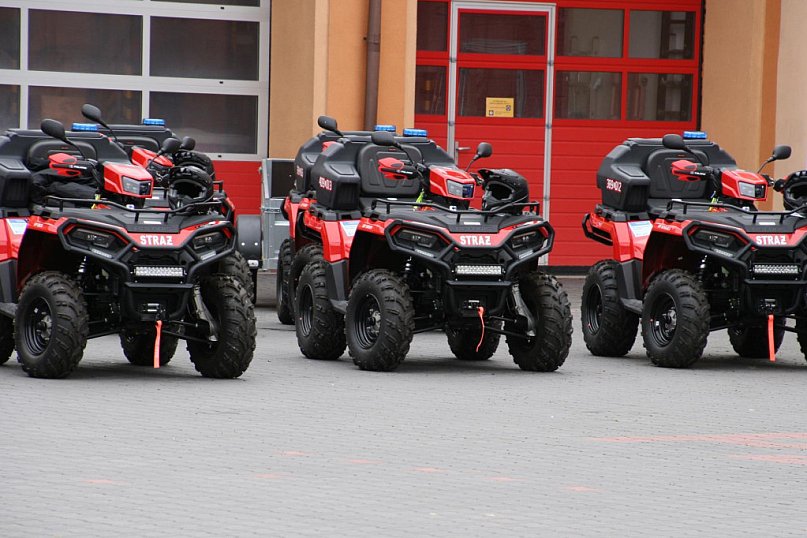 12 quadów dla naszych jednostek OSP