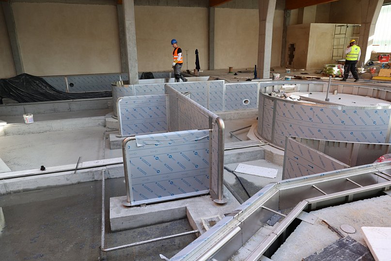 Bez opóźnień realizowana jest modernizacja i rozbudowa Krytej Pływalni w Biłgoraju