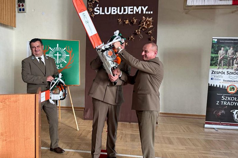 Technikum Leśne w Biłgoraju: ślubowanie klas pierwszych