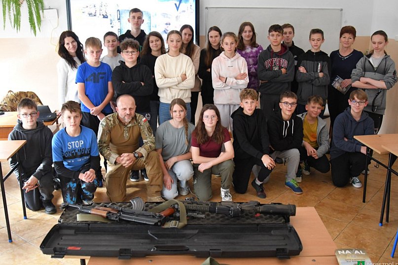 Żołnierz GROM-u w Tereszpolu. Komandos brał udział w spcejalnej akcji