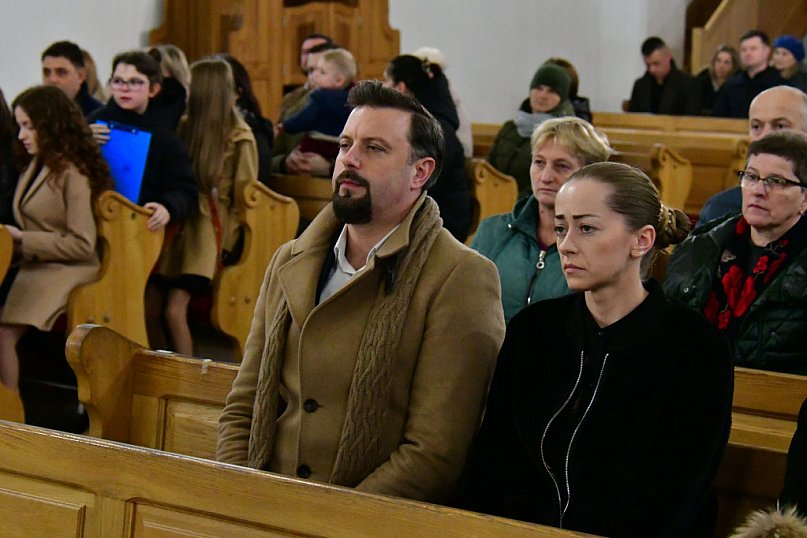 Prezydent Rafał Piech ze świadectwem