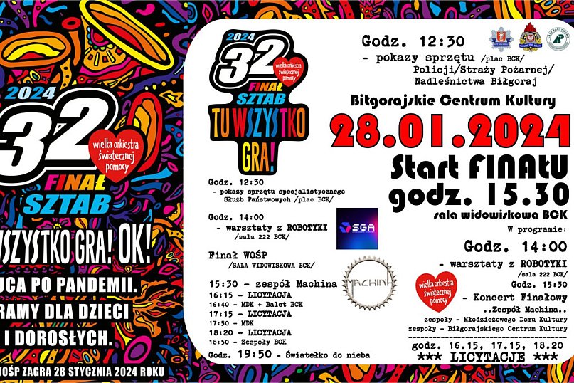 Podaruj, Licytuj, Pomagaj. Dołącz do Licytacji WOŚP w Biłgoraju!