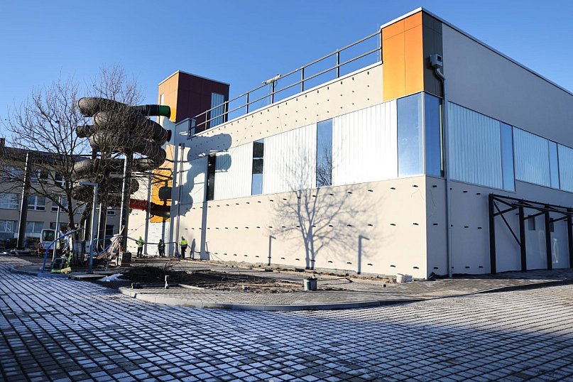 Prace na ukończeniu. Tak rośnie biłgorajski basen