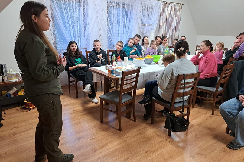 Warsztaty robienia karmy dla ptaków