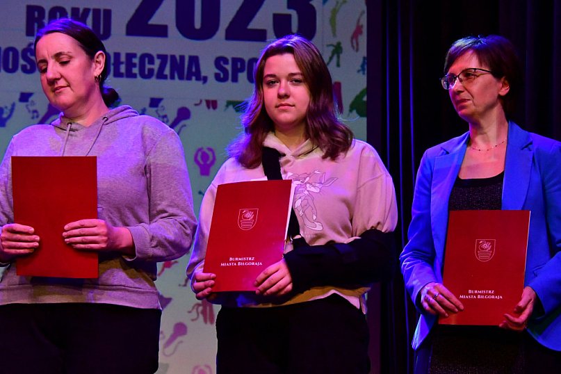Nagrody burmistrza Biłgoraja za działalność społeczną w 2023 roku