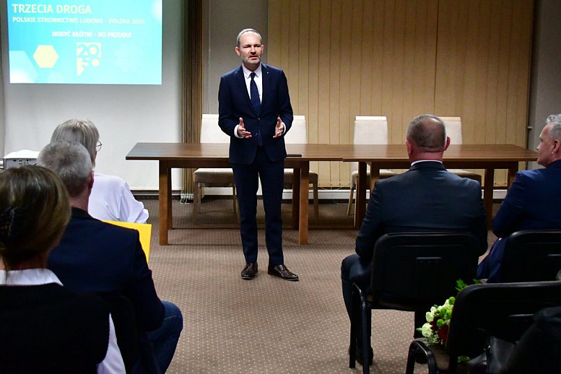 Minister Hetman w Biłgoraju