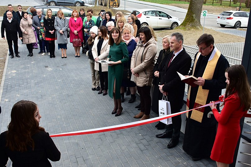 Uroczyste otwarcie GOKSiR-u. Święto w Biszczy