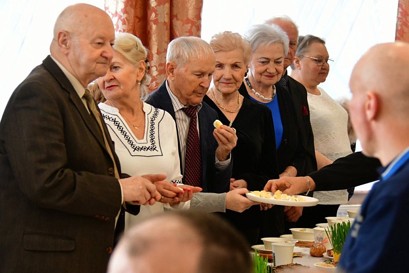 Wielkanocne spotkanie w DPS dla Kombatantów