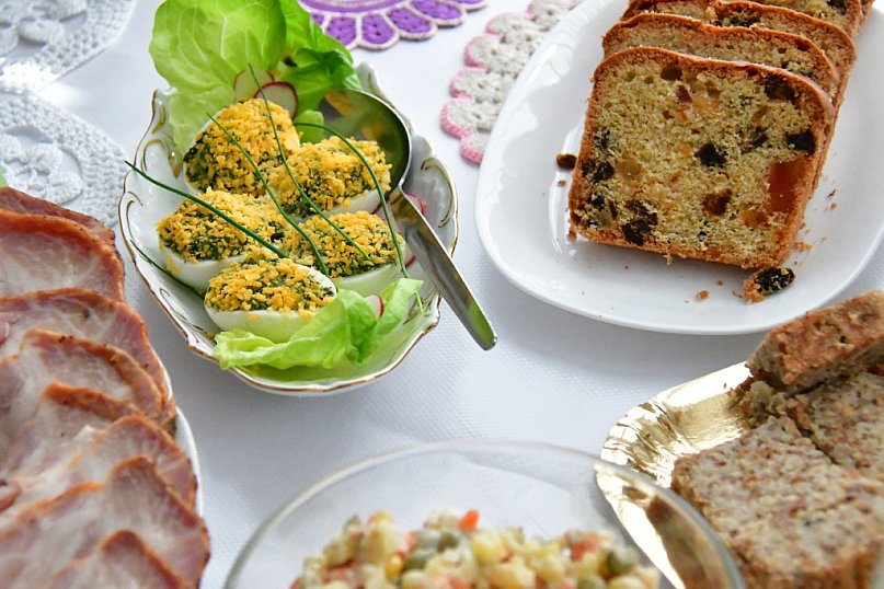 Koszyczek święcony babci