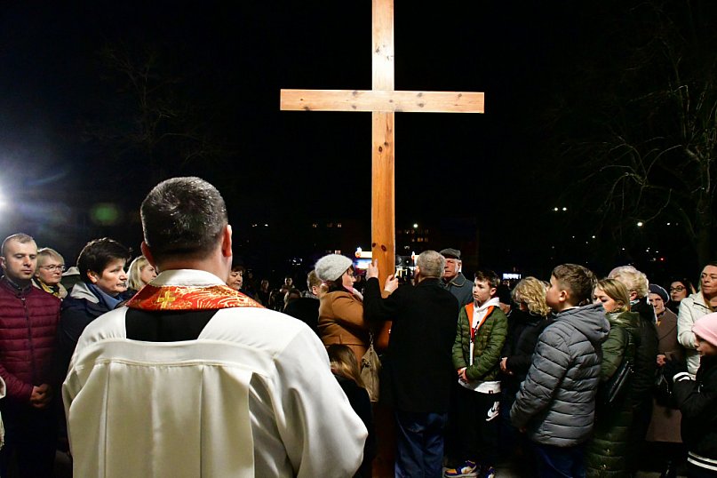 Droga Krzyżowa na ulicach Biłgoraja
