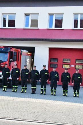 Strażacy z Biłgoraja uczcili pamięć druha Marcina Raczyka-11083