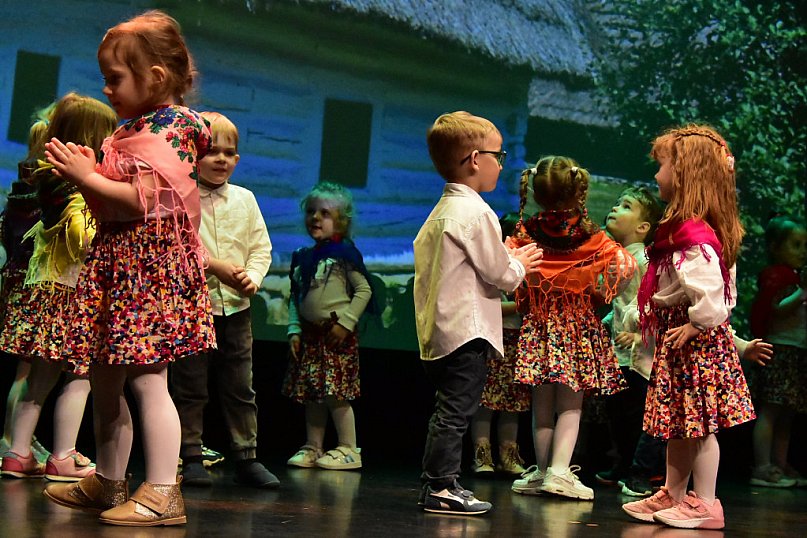 Biłgorajskie przedszkolaki świętowały Europejski Dzień Tańca