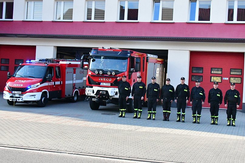 Strażacy z Biłgoraja uczcili pamięć druha Marcina Raczyka